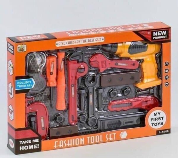 Kids Hand Tools set Fashion Tools Kit For Kids Develop Mechanical Power Tools and Automotive Skills