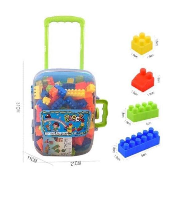 Building Blocks Bag for Toddler Kids