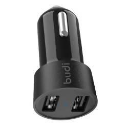 BUDI M8J622Q 2USB ports Car Charger