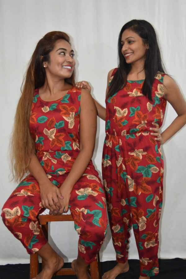 Fall Leaf Jumpsuit