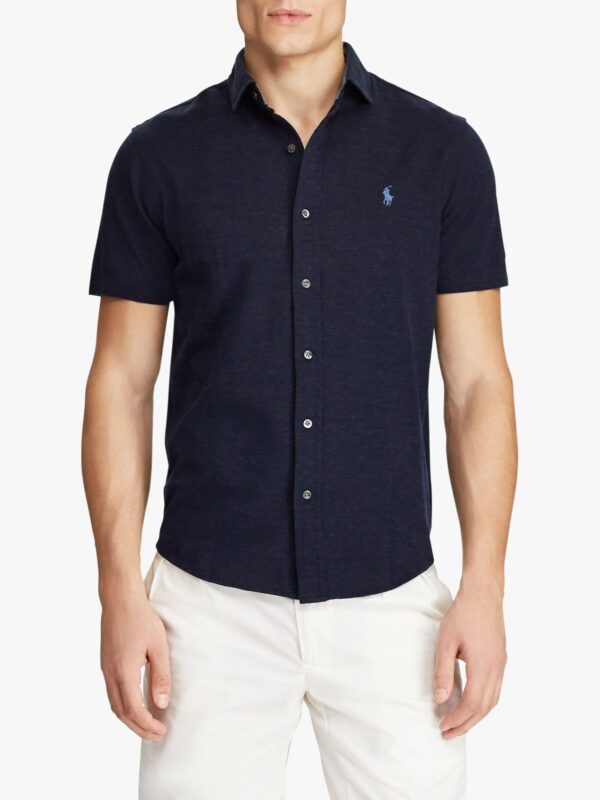 Short Sleeve Polo Ralph Lauren Shirt For Men - Image 5