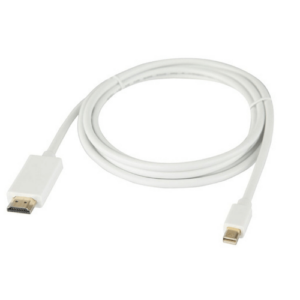 Mini Dp Thunderbolt Male To HDMI Male Cable 1.5 Meter