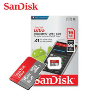 Sandisk Ultra 16GB Micro SDHC memory card