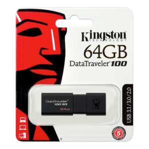 Kingston Datatraveler 100 G3 64Gb Pendrive