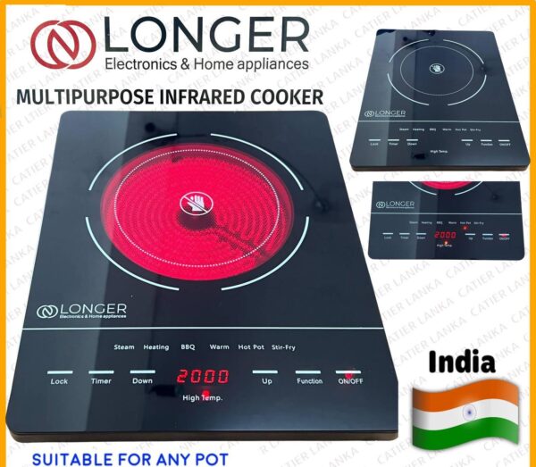 Infrared Cooker Longer Touch Control (Indian) - Image 2