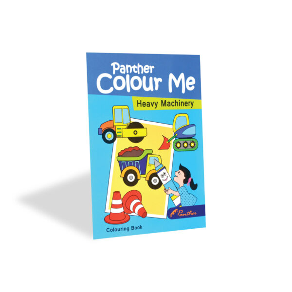 Color Me Book - Heavy Machines