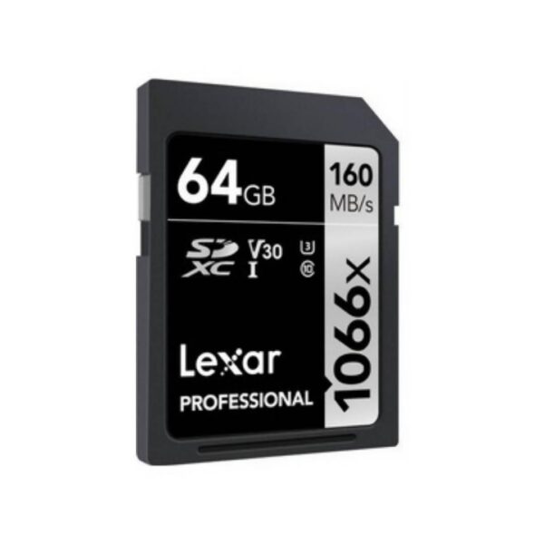 Lexar Lms1066064G-Bnanu 64Gb Professional 1066X Uhs-I Microsdxc Memory Card:LMS1066064G