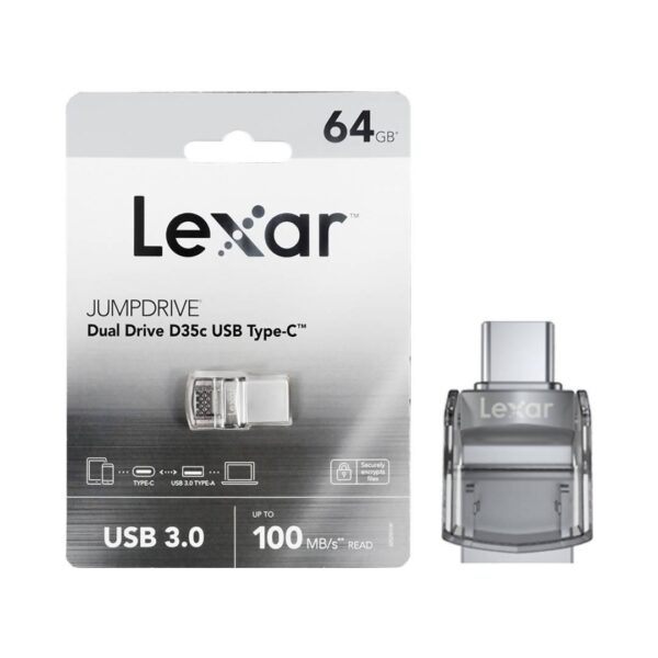 Lexar - Flashdisk Jumpdrive Otc 64Gb:LJDD35C064G-BNBNG