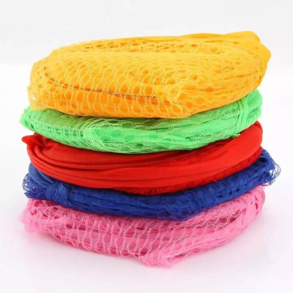 Multicolor Breathable Nylon Mesh Laundry Basket / Laundry Bag - Image 5