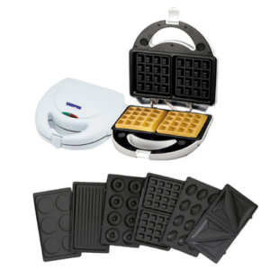 Geepas 12pcs Multi Snack Maker (GST5364) Waffle Maker