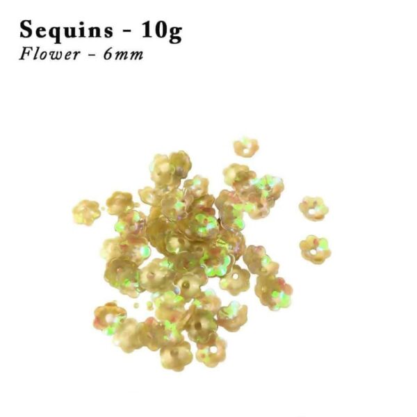 Cup-Sequins Pack - Flowers