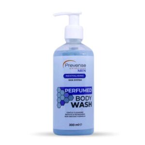 Prevense Revitalising Men Perfumed Body Wash Soap Free 300ml in a bottle