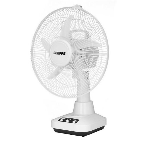 Geepas Rechargeable 12 Inch Oscillating Fan GF21118 - Image 2