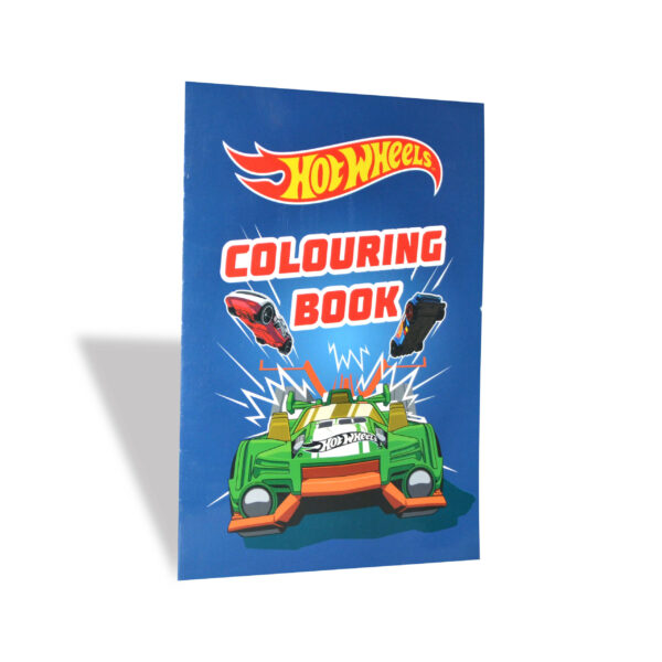 Hot Wheels Made to Race Colouring Book