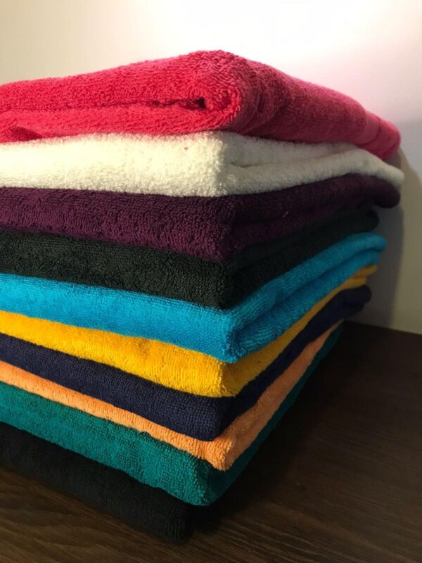 100% Cotton Bath Towels - 28" (W) x 56" (L) inches - Image 3