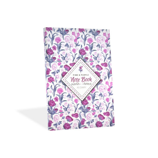 Pink & Purple A5 Diary Notebook