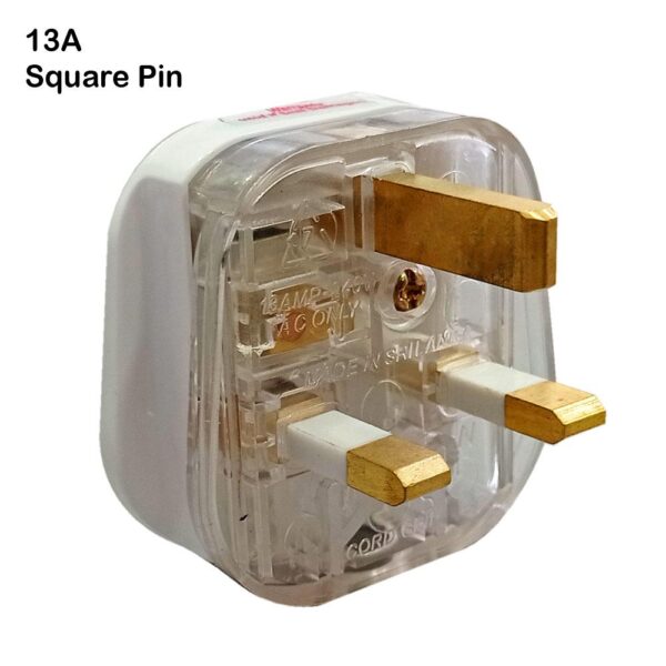 13A Square Pin Plug Top Sri Lanka - 220V AC Fused Plug Top