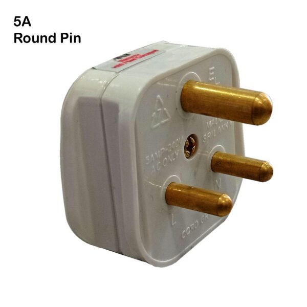 5A Round Pin Plug Top Sri Lanka - 220V AC Fused Plug Top