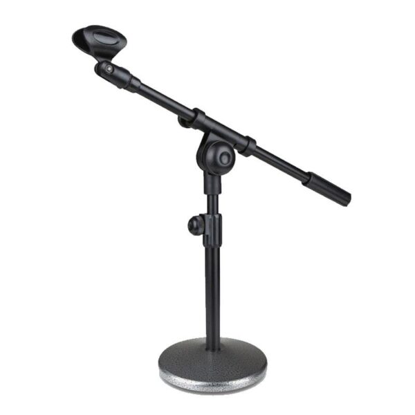 Adjustable Microphone Stand with Microphone Holder and Boom arm