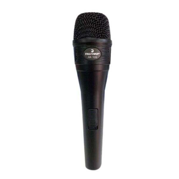 High Quality Wired Microphone Sri Lanka Handheld Mic for Karaoke Singing - Freepower AK-135