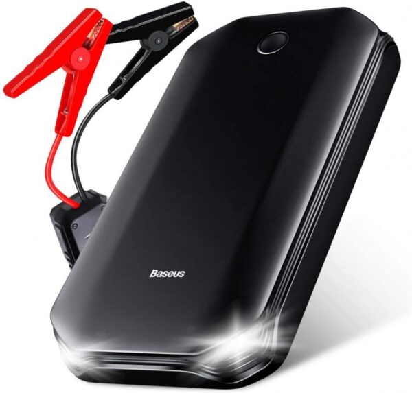 Baseus 12V Car Jump Starter Power Bank or Portable Car Booster Emergency 12V Battery Charger