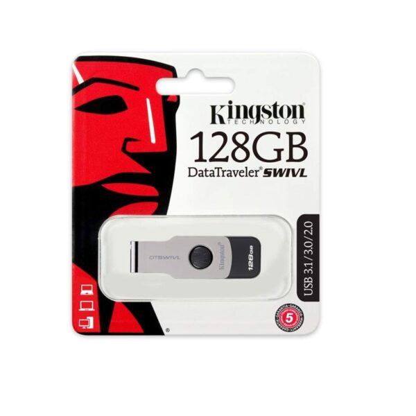 Kingston DataTraveler Swivl USB 3.1 128GB Flash Drive - Image 2