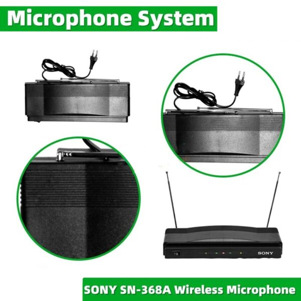 SONY SN-368A Wireless Microphone System