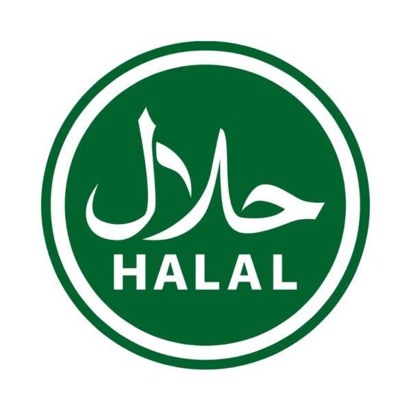 Halal Logo - Sign Sticker - 6 Inch X 6 Inch