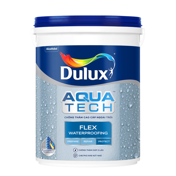 Dulux Aqua Tech Flex WaterProofing Paint 20l - Image 2