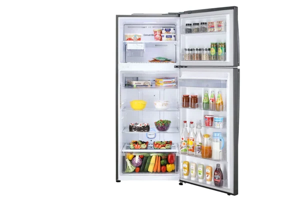 LG 471L Refrigerator Frost Free - Shiny Steel - Model: GL-B503PZI - Image 2