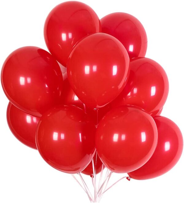 Pack of red Balloons.One packet Contains 20 Pcs.