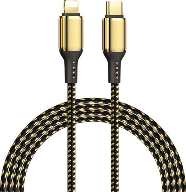 WIWU Golden Data Cable Type C to Lightning 3M