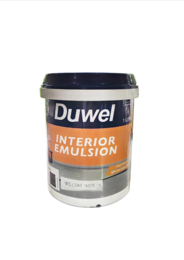 Dulux ICI Duwel Interior Emulsion Brilliant White Paint 20l