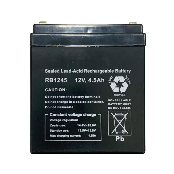 Rechargeable Battery - 12V, 4.5AMP