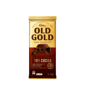 Cadbury Old Gold 70% Cocoa Chocolate 180g