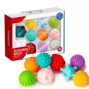 Huanger Colorful Textured Balls in a box