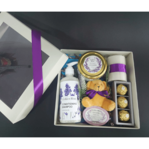 Lavender kiss gift set