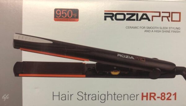 Rozia Pro Premium Hair Straightener/ Flat Irons with Ceramic Plate - Image 5