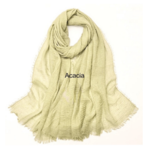 an image of a Acacia colour shawl