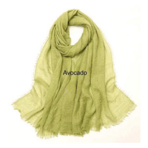 image of an Avocado Greencolour shawl