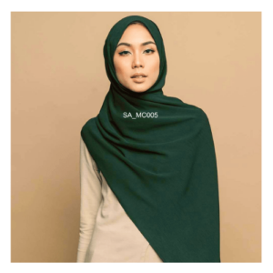 an image of a Emerald Green colour shawl