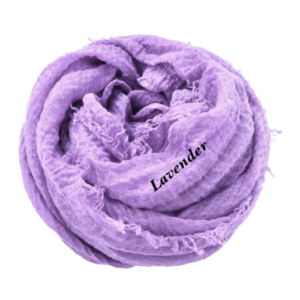 image of a Lavender colour shawl