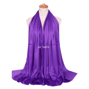 an image of a Purple colour shawl