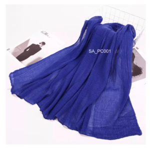 an image of a Royal Blue colour shawl