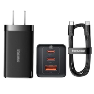 Baseus GaN5 Pro Fast Charger CN 2C+U 65W Black