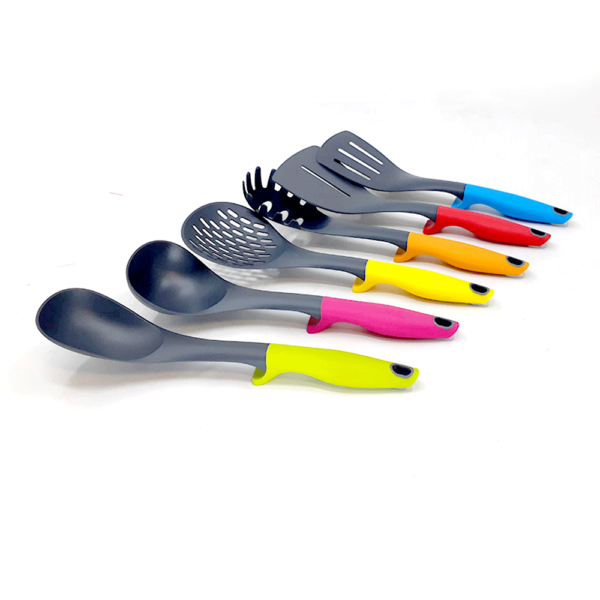 IBILI Colourful Kitchen Utensils Set 6 with Stand - 43483 - Image 3