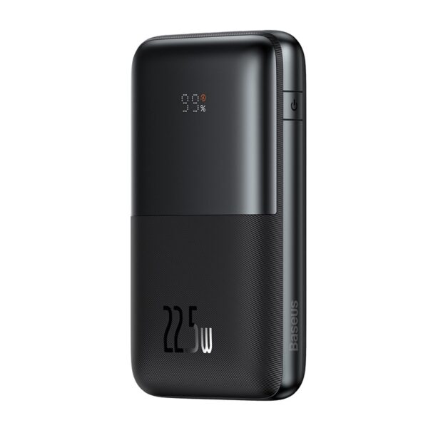 Baseus Bipow Pro 20000mAh 22.5W Digital Display Fast Charging Power Bank - Black - Image 2