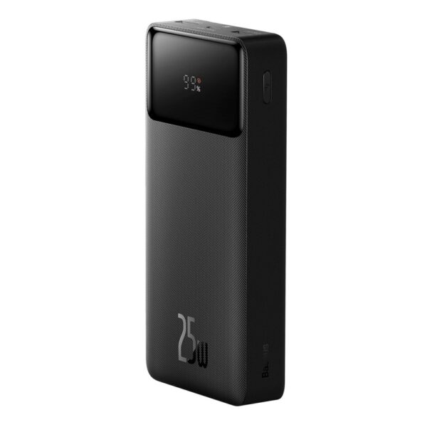 Baseus Bipow 20000mAh 25W Digital Display Fast Charge Power Bank - Black - Image 4