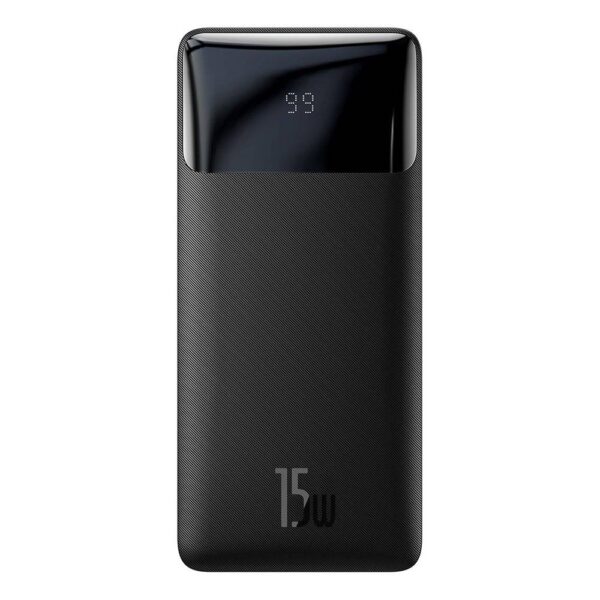 Baseus Bipow 15W Digital Display 20000mAh Power Bank - Black