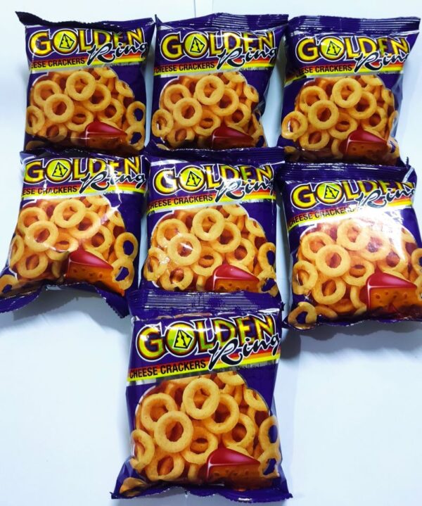 Golden Ring Cheese Crackers (Malaysia) - 16g X 7 Packs